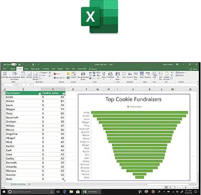 Alt view image 4 of 6 - Microsoft Office Home and Business 2019 - 1 Device, Windows 10 PC/Mac Download