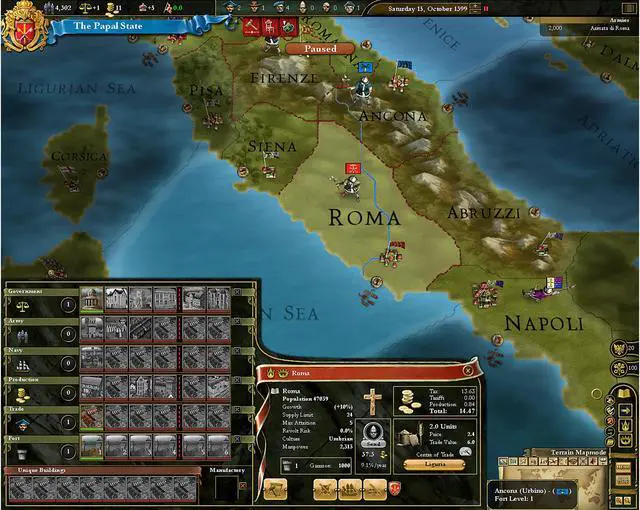 Alt view image 3 of 10 - Europa Universalis III Chronicles [Online Game Code]