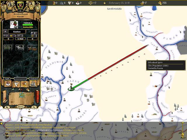 Alt view image 2 of 4 - For The Glory: A Europa Universalis Game [Online Game Code]