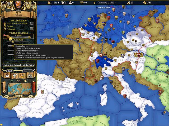 Alt view image 3 of 4 - For The Glory: A Europa Universalis Game [Online Game Code]