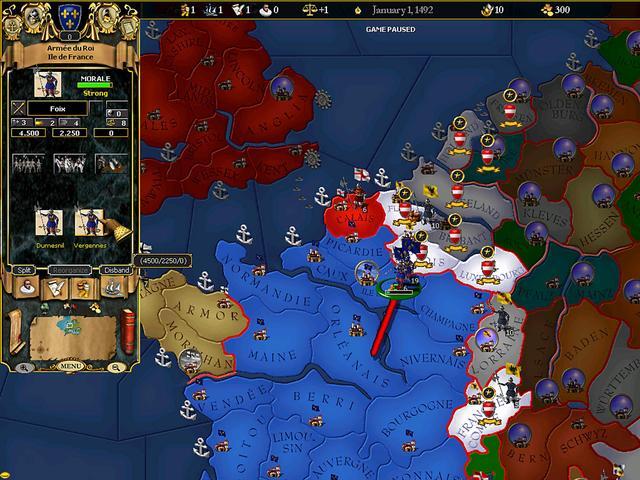 Alt view image 4 of 4 - For The Glory: A Europa Universalis Game [Online Game Code]