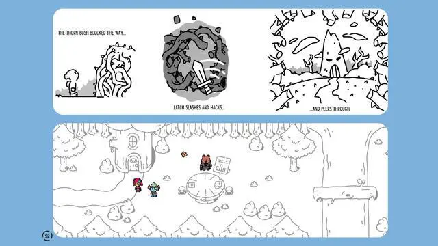 Alt view image 4 of 5 - The Plucky Squire - Art Book - PC [Steam Online Game Code]