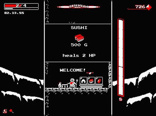 Alt view image 6 of 6 - Downwell - PC [Steam Online Game Code]