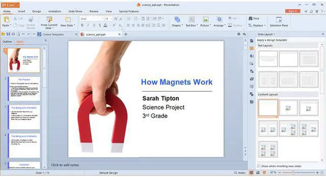 Alt view image 3 of 7 - WPS Office 10 - 1 PCs / 1 Year