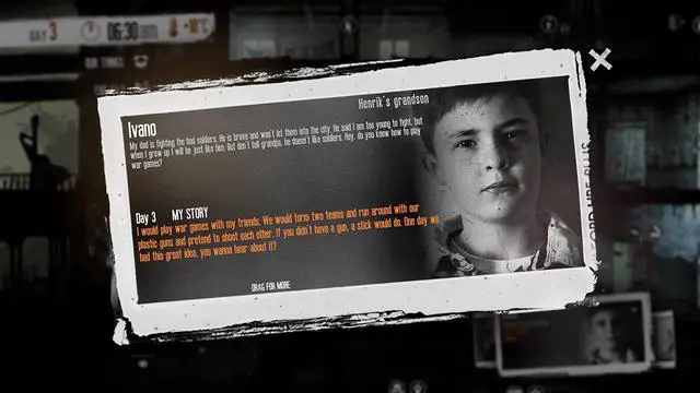 Alt view image 3 of 11 - This War of Mine: The Little Ones - PC [Steam Online Game Code]