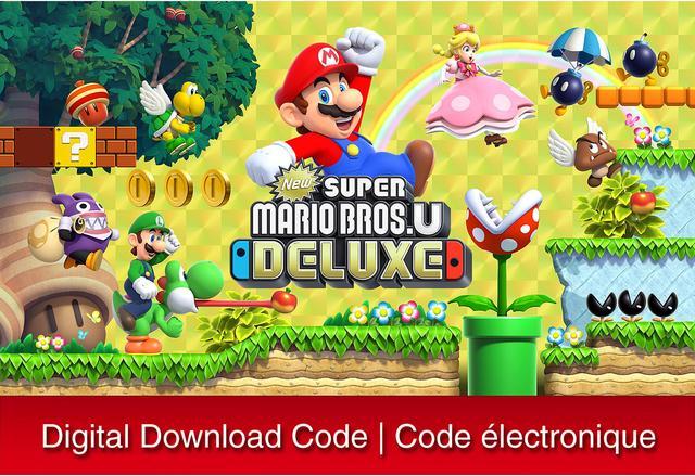 New Super Mario Bros. U Deluxe Nintendo Switch Digital Code