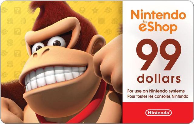 Nintendo eshop best sale card dollar