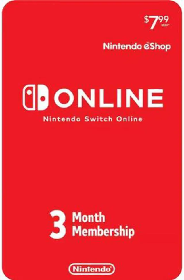 Main image of Nintendo Switch Online Individual - 3 Month Membership (Email Delivery)