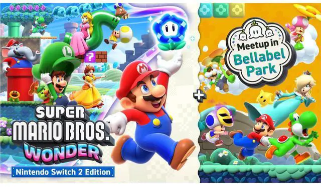Super Mario Bros. Wonder Nintendo Switch 2 Edition + Meetup in Bellabel Park [Digital Code]