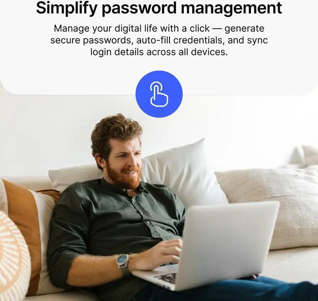 Alt view image 6 of 7 - NordVPN Plus - 10 Devices 1 Year Cybersecurity Package (VPN and Password Manager)