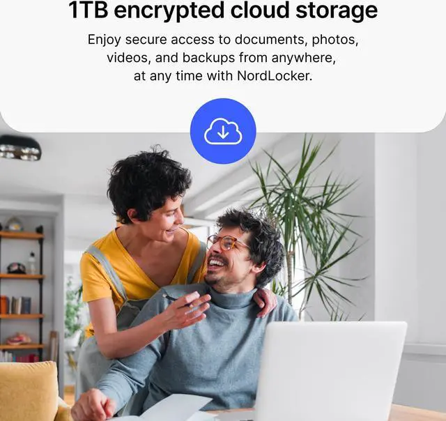 Alt view image 7 of 7 - NordVPN Complete - 10 Devices 1 Year Cybersecurity Package (VPN, Password Manager, and Encrypted Cloud)