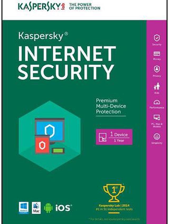 Main image of Kaspersky Internet Security 1 Device 1 Year - Download