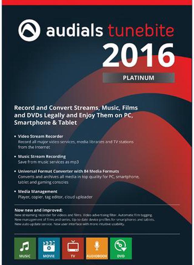 Main image of Audials Tunebite 2016 Platinum - Download