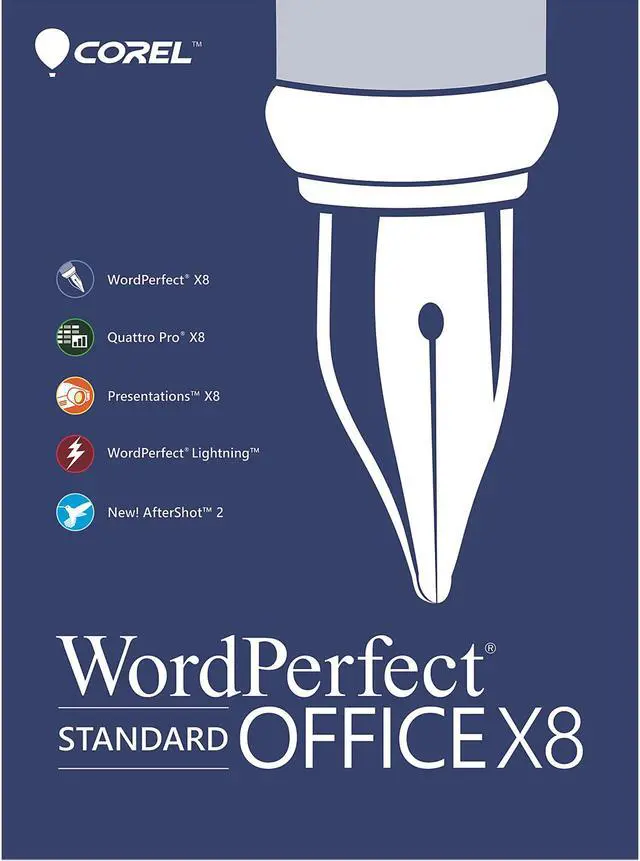 Main image of Corel WordPerfect Office X8 Standard
