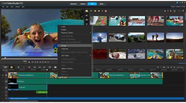Alt view image 3 of 8 - Corel VideoStudio Pro X10 - Download