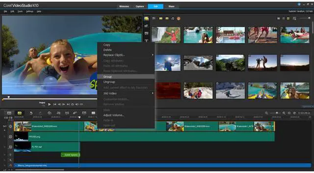Alt view image 3 of 9 - Corel VideoStudio Ultimate X10 - Download