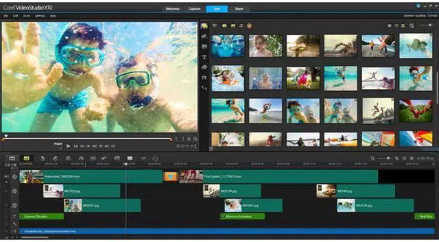 Alt view image 7 of 9 - Corel VideoStudio Ultimate X10 - Download