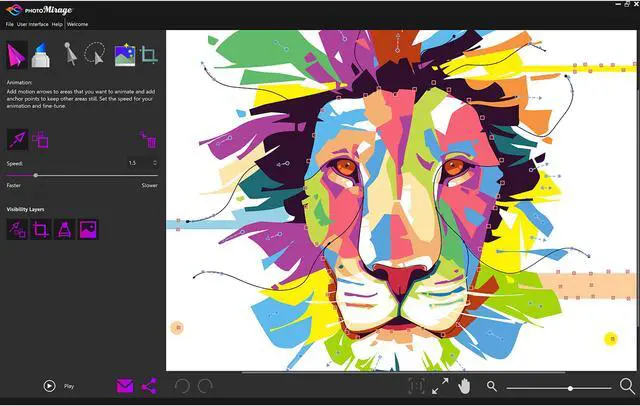 Alt view image 2 of 7 - PhotoMirage - PC Download