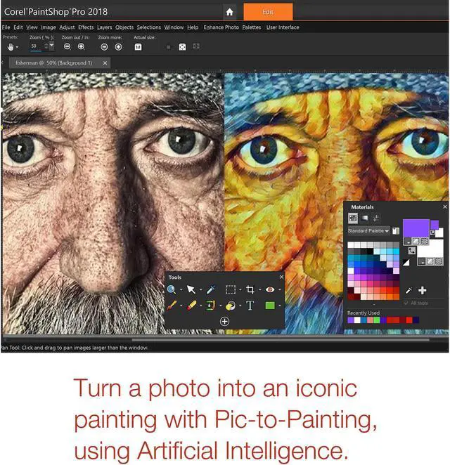 Alt view image 6 of 13 - Corel PaintShop Pro 2019 - Download