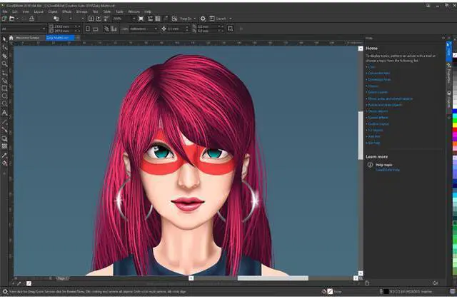 Alt view image 2 of 6 - Corel CorelDRAW Graphics Suite 2019 Upgrade - Download