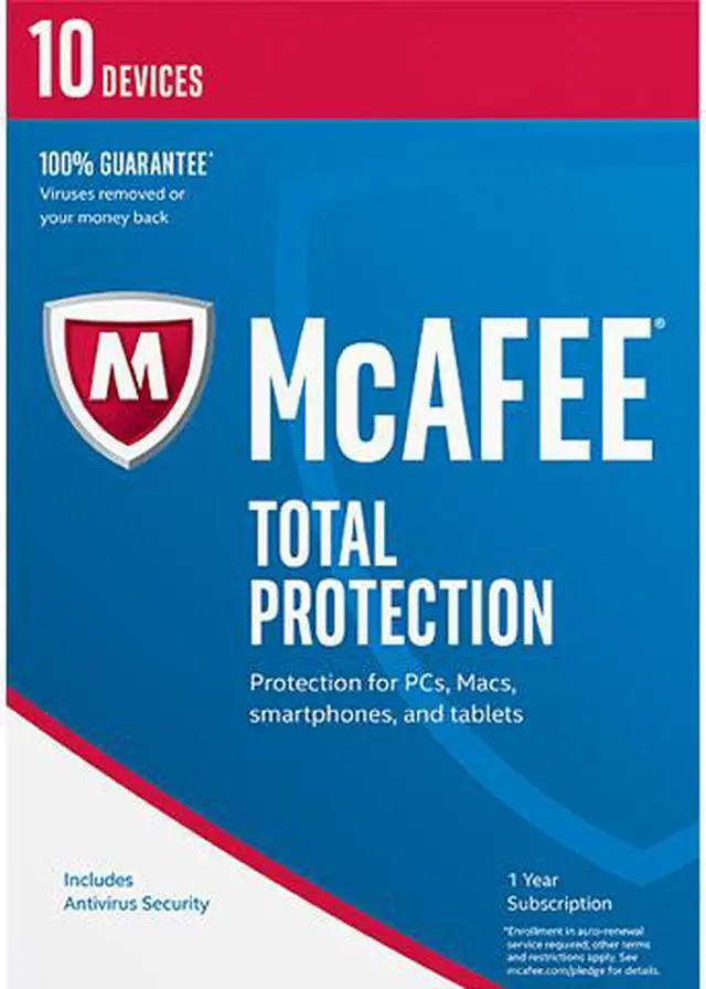 Main image of McAfee Total Protection 2017 - 10 Device (Free upgrade to 2018)