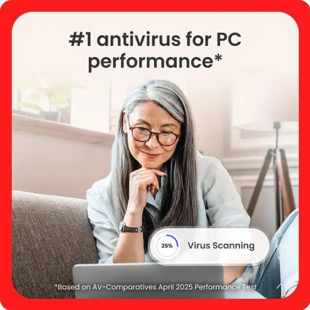 Alt view image 2 of 6 - McAfee AntiVirus (Windows) 2025 - 1 Device - 1-Year Subscription with Auto-Renewal (Digital Download)