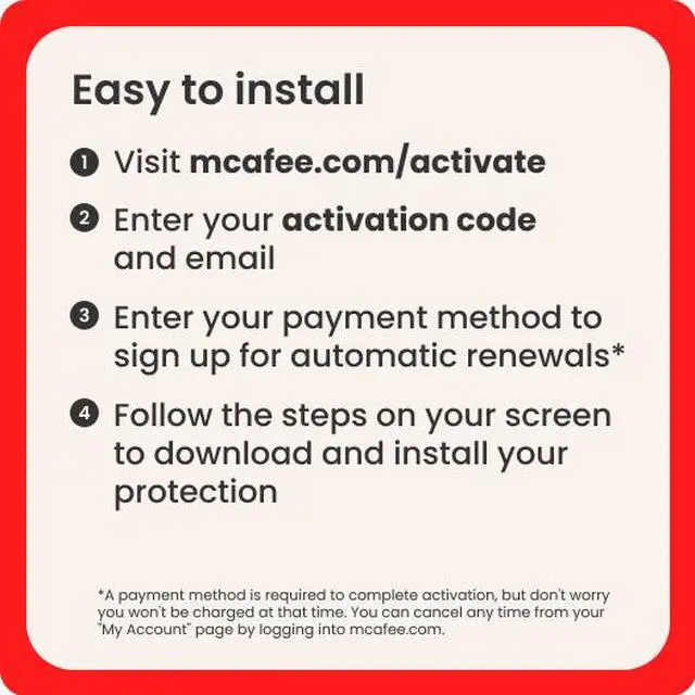 Alt view image 5 of 6 - McAfee AntiVirus (Windows) 2025 - 1 Device - 1-Year Subscription with Auto-Renewal (Digital Download)