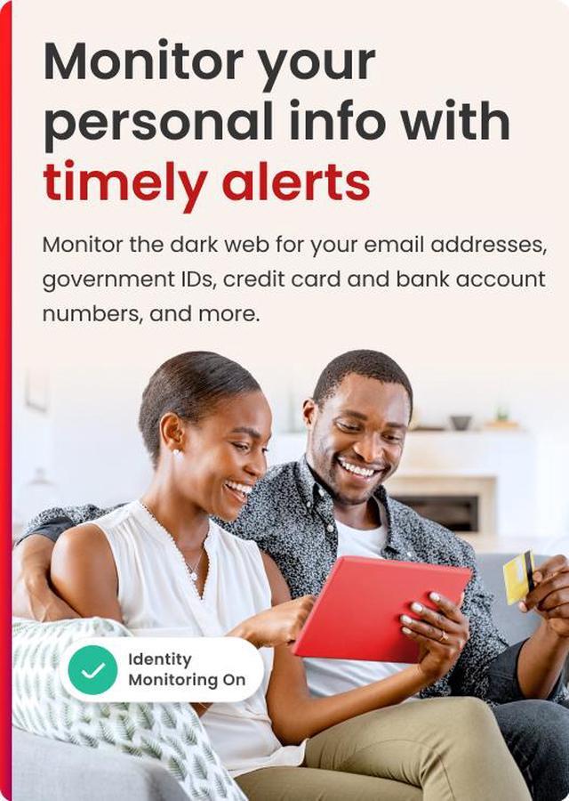 Alt view image 6 of 8 - McAfee Total Protection  (Windows, macOS, Android, iOS, ChromeOS) 2025 | 5 Device | Includes Antivirus, Scam Protection, Secure VPN | 1-Year Subscription with Auto-Renewal | Digital Download