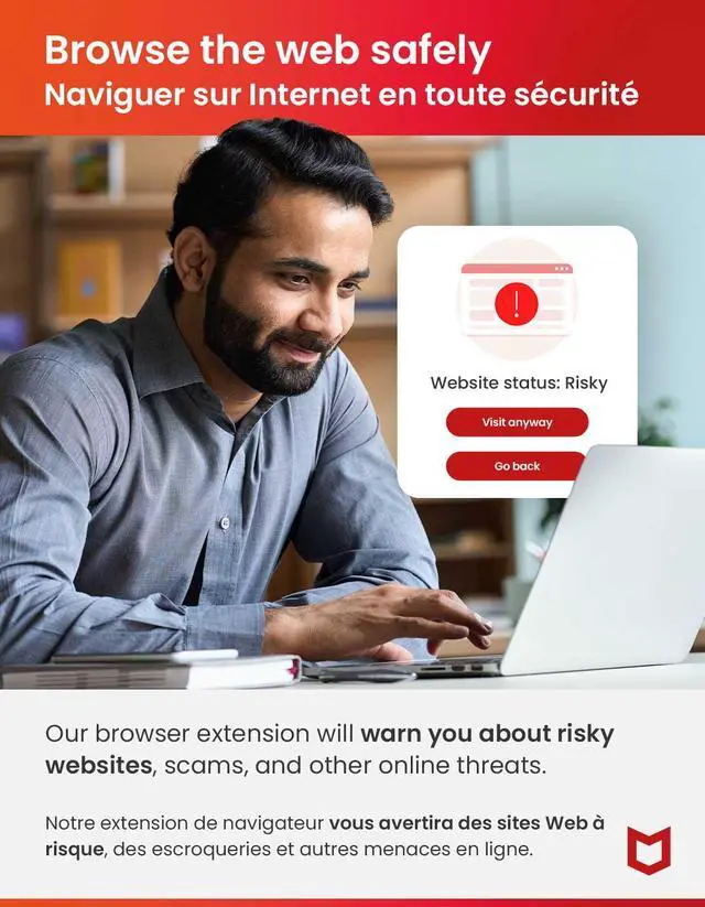 Alt view image 4 of 6 - McAfee AntiVirus 1-PC - 1 Year Subscription [Digital Code]
