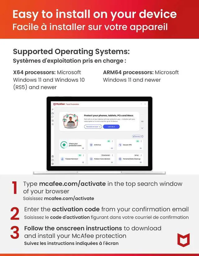 Alt view image 6 of 6 - McAfee AntiVirus 1-PC - 1 Year Subscription [Digital Code]