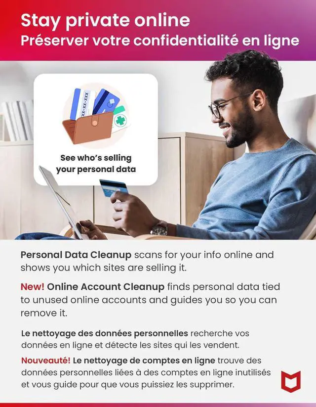 Alt view image 4 of 8 - McAfee+ Premium - Individual (Windows/Mac/Android/iOS) - 1 Year Subscription [Digital Code]
