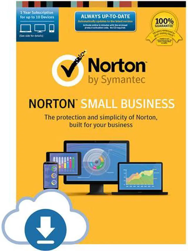 Main image of Symantec Norton Small Business - 1 Year 10 Devices Download