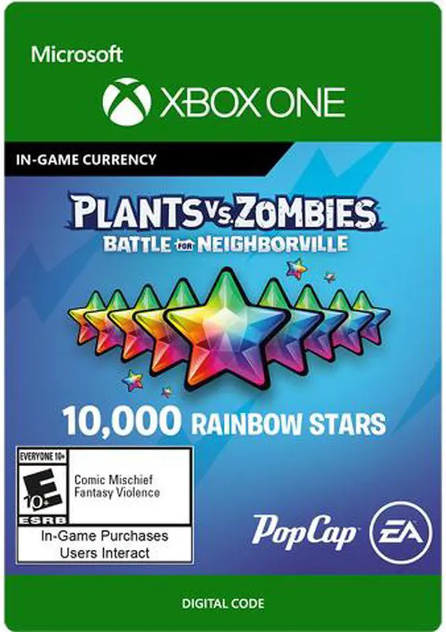 Main image of Plants vs. Zombies: Battle for Neighborville: 10000 Rainbow Stars Xbox One [Digital Code]