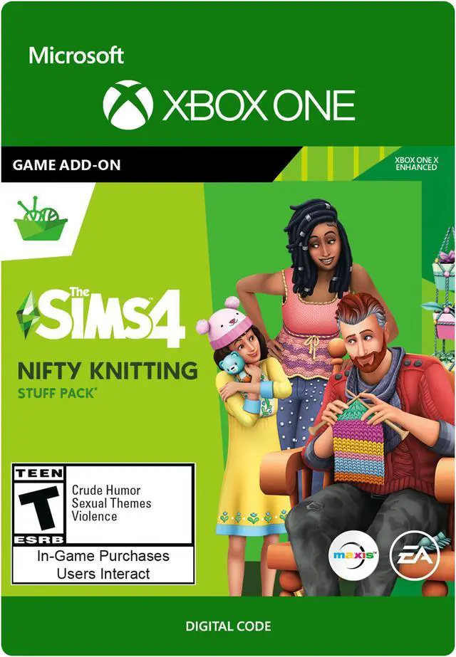 Main image of The Sims 4 Nifty Knitting Xbox One [Digital Code]