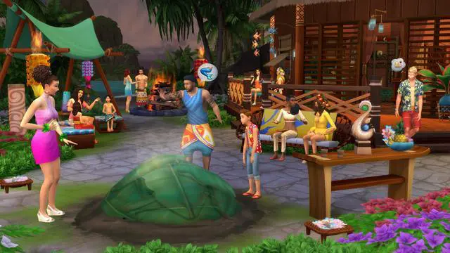 Alt view image 4 of 5 - The Sims 4 Island Living - PC Digital [Origin]