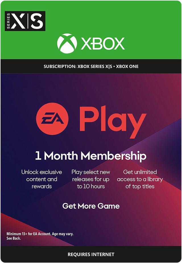 EA Play 1 Month Subscription - Xbox [Digital Code]