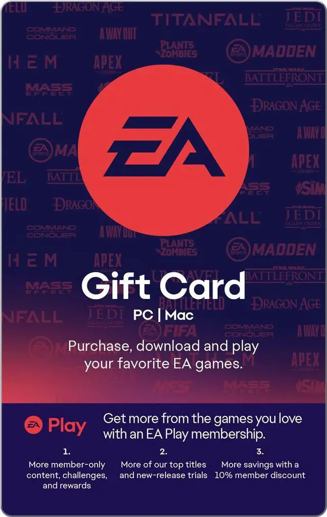 Main image of EA Play $25 Gift Card (Email Delivery)