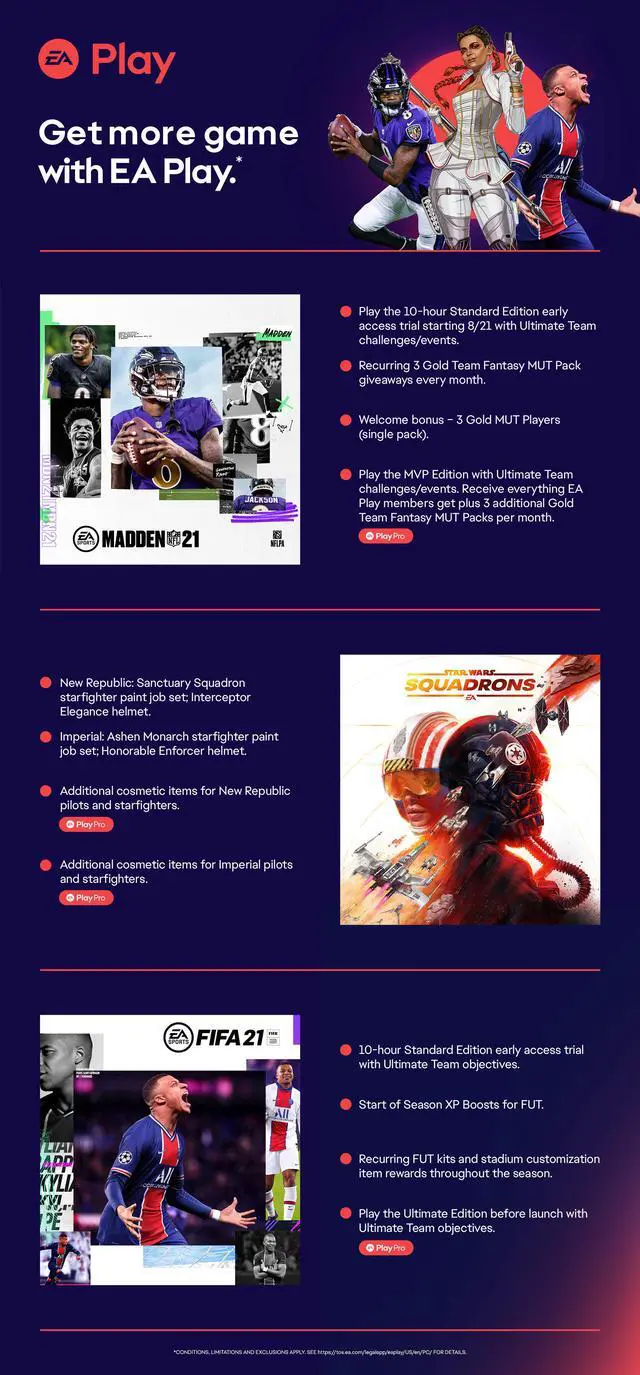 Alt view image 5 of 5 - EA Play Basic 6 months - PC Digital [Origin]