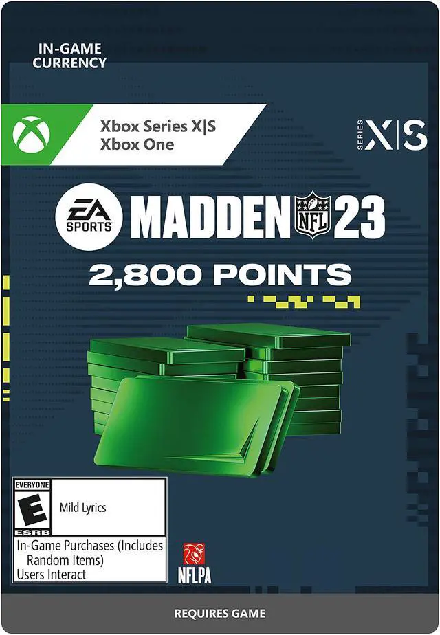 Main image of MADDEN NFL 23: 2800 Madden Points Xbox Series X|S / Xbox One [Digital Code]