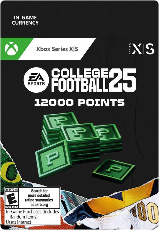 Main image of EA SPORTS College Football 25: 12000 Points Xbox Series X|S [Digital Code]