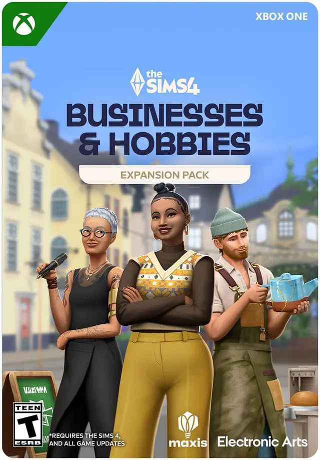 The Sims 4 Business & Hobbies Expansion Pack Xbox One [Digital Code]