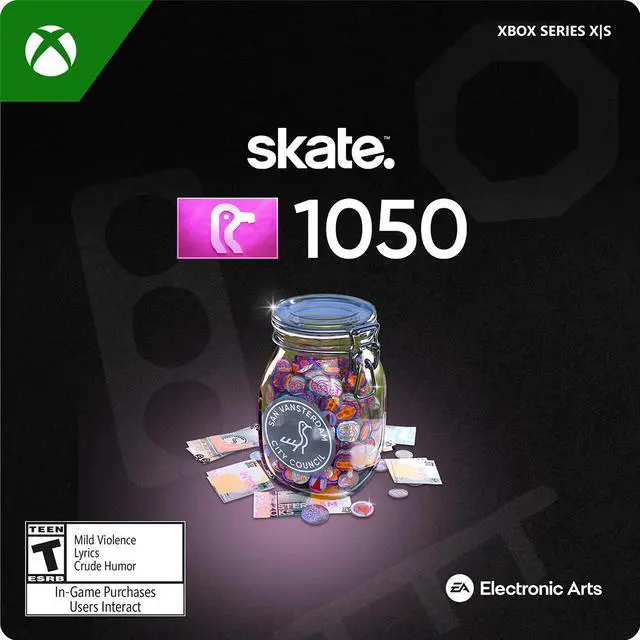 Main image of SKATE: 1050 SV Bucks Xbox Series X|S [Digital Code]