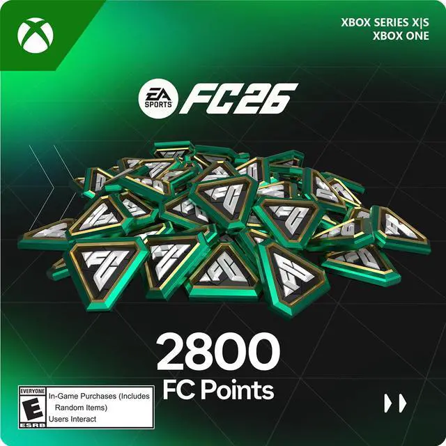 Main image of EA SPORTS FC 26 - FC POINTS 2800 Xbox Series X|S, Xbox One [Digital Code]