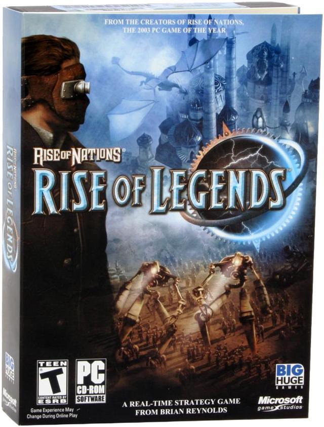 RISE OF NATIONS: RISE OF LEGENDS - PC - GTIN/EAN/UPC 882224136822 -  Cadastro de Produto com Tributação e NCM - Cosmos