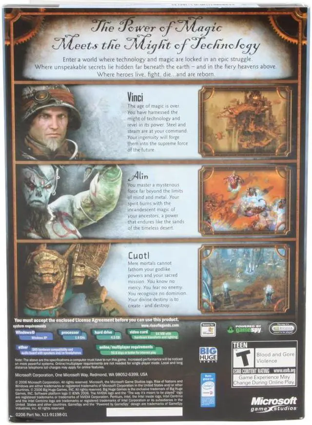 Alt view image 2 of 20 - Rise of Nations: Rise of Legends PC Game