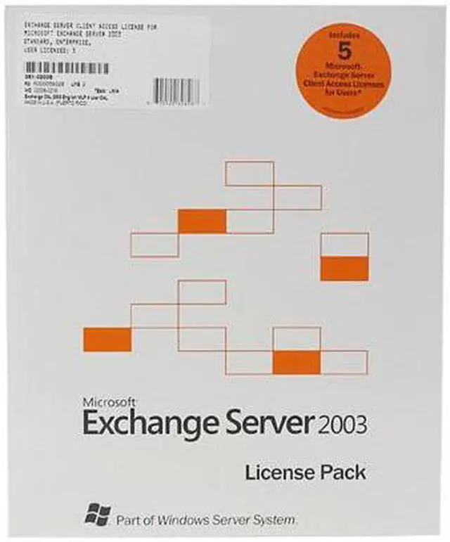 Main image of Microsoft Exchange Server 2003 - 5 CAL