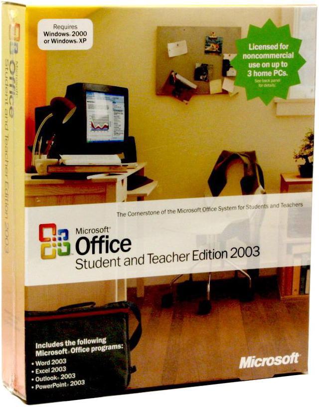 Microsoft Office Student and Teacher Edition 2003 - Newegg.com