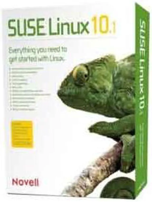 Main image of Novell SUSE LINUX 10.1 STRONG ENCRYPTION 128 BIT ENG