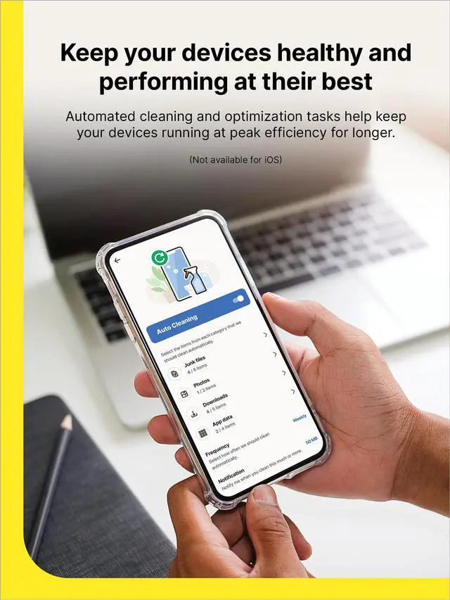 Alt view image 5 of 6 - Norton Utilities Ultimate for 10 Devices, Keep your devices running like new, For Windows PC, Android and iOS (Download)