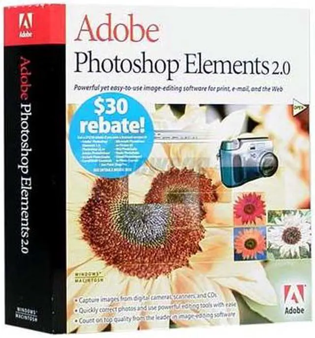Main image of Adobe Photoshop Elements 2.0